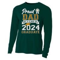 Proud Dad Of A Class Of 2024 Graduate Cooling Performance Long Sleeve Crew