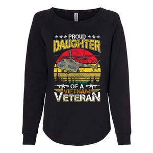 Proud Daughter Of A Vietnam Veteran Meaningful Gift Womens California Wash Sweatshirt