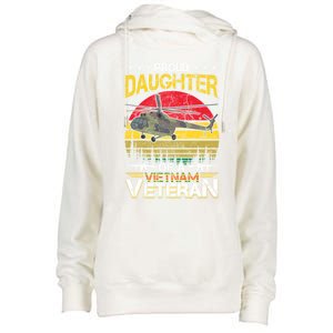 Proud Daughter Of A Vietnam Veteran Meaningful Gift Womens Funnel Neck Pullover Hood