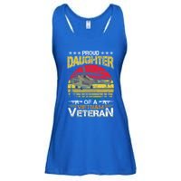 Proud Daughter Of A Vietnam Veteran Meaningful Gift Ladies Essential Flowy Tank