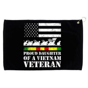 Proud Daughter Of A Vietnam Veteran Gift Grommeted Golf Towel