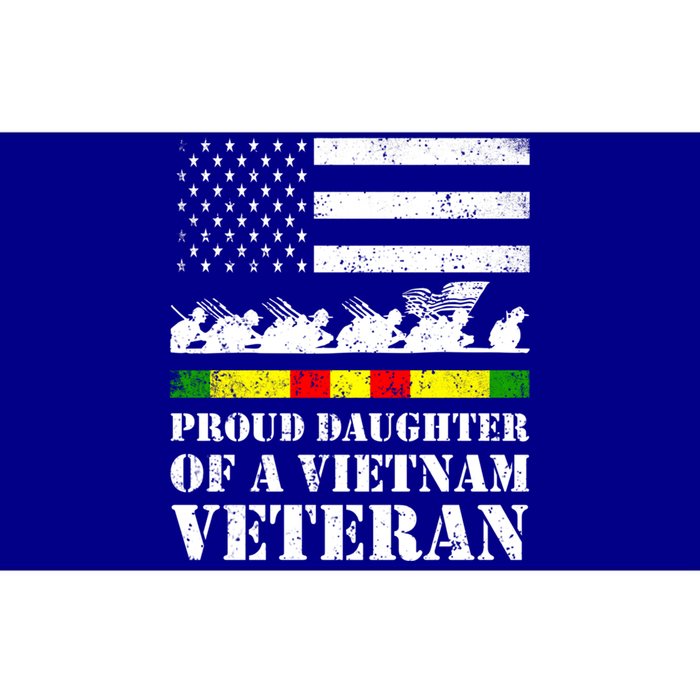 Proud Daughter Of A Vietnam Veteran Gift Bumper Sticker