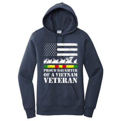 Proud Daughter Of A Vietnam Veteran Gift Women's Pullover Hoodie