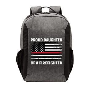 Proud Daughter Of A Firefighter Family Thin Red Line Flag Gift Vector Backpack