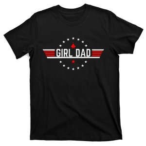 Proud Dad Of Girl Father For Dad Fathers Day T-Shirt