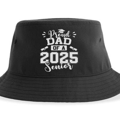 Proud Dad Of A 2025 Senior Graduation Class Of 2025 Sustainable Bucket Hat