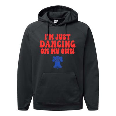 Philly Dancing on My Own Philadelphia Performance Fleece Hoodie