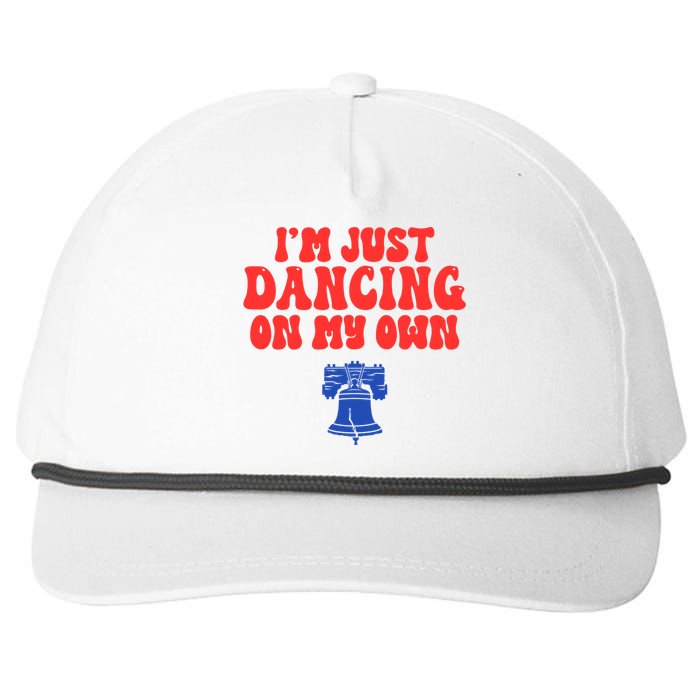 Philly Dancing on My Own Philadelphia Snapback Five-Panel Rope Hat