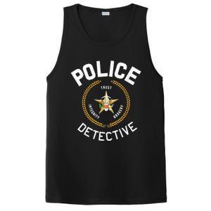 Police Detective Officer Badge Uniform LEO Cops PosiCharge Competitor Tank