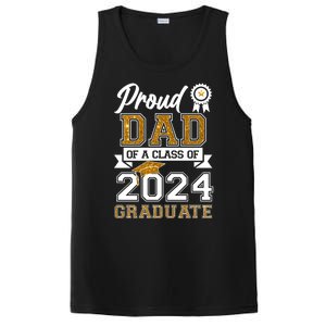 Proud Dad Of The Class Of 2024 Graduate PosiCharge Competitor Tank