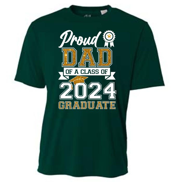 Proud Dad Of The Class Of 2024 Graduate Cooling Performance Crew T-Shirt