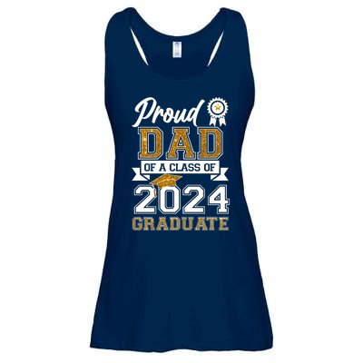 Proud Dad Of The Class Of 2024 Graduate Ladies Essential Flowy Tank