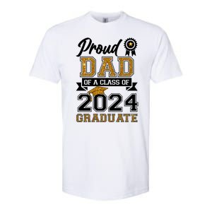 Proud Dad Of The Class Of 2024 Graduate Softstyle CVC T-Shirt