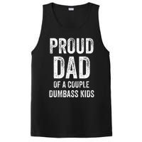 Proud Dad Of A Couple Dumbass PosiCharge Competitor Tank