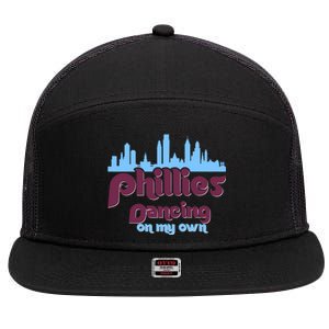 Philly Dancing on My Own Philadelphia 7 Panel Mesh Trucker Snapback Hat