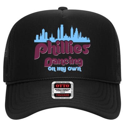 Philly Dancing on My Own Philadelphia High Crown Mesh Back Trucker Hat