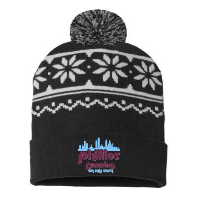 Philly Dancing on My Own Philadelphia USA-Made Snowflake Beanie