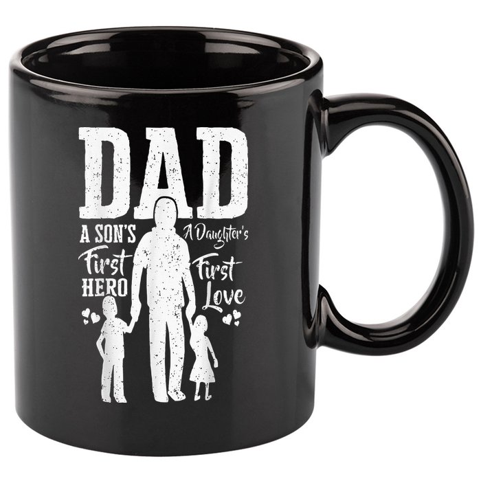 Proud Dad Of Twins Best Fathers Day Gift From Son 11oz C Handle Ceramic Mug