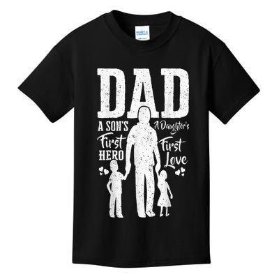 Proud Dad Of Twins Best Fathers Day Gift From Son Kids T-Shirt