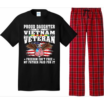 Proud Daughter Of A Vietnam Veteran Freedom IsnT Free Gift Pajama Set