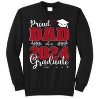 Proud Dad Of A Class Of 2024 Graduate For Graduation Sweatshirt