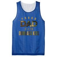 Proud Dad Of A Few Dumbass Sarcastic Daddy Gift Funny Gift Mesh Reversible Basketball Jersey Tank