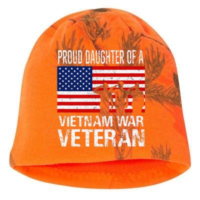 Proud Daughter Of A Vietnam War Veteran Kati - Camo Knit Beanie