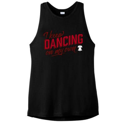 Philly Dancing On My Own Ladies PosiCharge Tri-Blend Wicking Tank