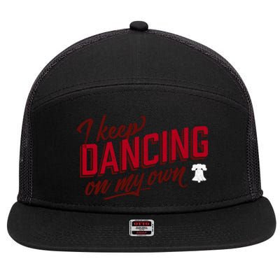 Philly Dancing On My Own 7 Panel Mesh Trucker Snapback Hat