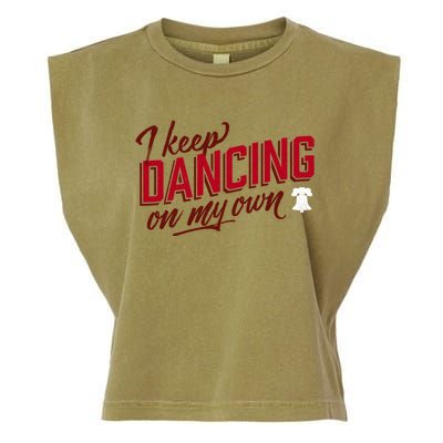 Philly Dancing On My Own Garment-Dyed Women's Muscle Tee