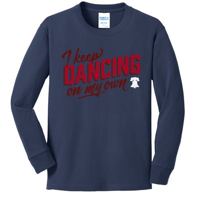 Philly Dancing On My Own Kids Long Sleeve Shirt