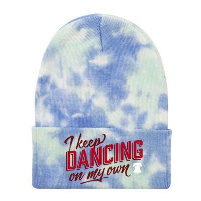 Philly Dancing On My Own Tie Dye 12in Knit Beanie