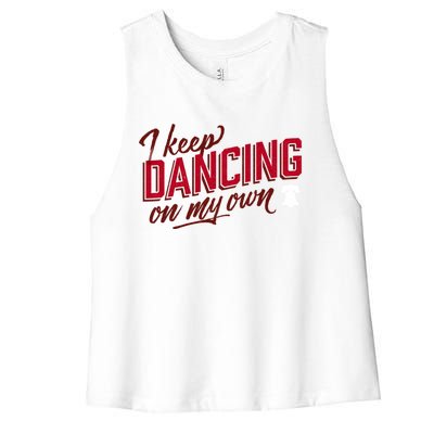 Philly Dancing On My Own Women's Racerback Cropped Tank