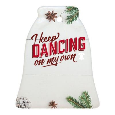 Philly Dancing On My Own Ceramic Bell Ornament