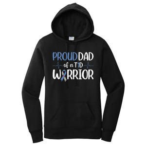 Proud Dad Of A T1d Warrior Women's Pullover Hoodie