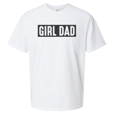 Proud Dad Of Girl Father Of Girl For Dad Fathers Day Sueded Cloud Jersey T-Shirt