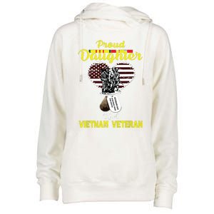 Proud Daughter Of A Vietnam Veteran T Veterans Day Womens Funnel Neck Pullover Hood