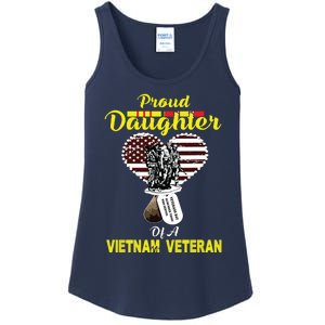 Proud Daughter Of A Vietnam Veteran T Veterans Day Ladies Essential Tank