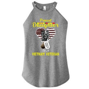 Proud Daughter Of A Vietnam Veteran T Veterans Day Women's Perfect Tri Rocker Tank