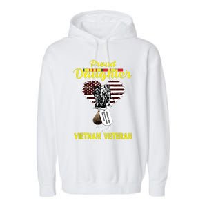 Proud Daughter Of A Vietnam Veteran T Veterans Day Garment-Dyed Fleece Hoodie