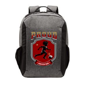 Proud Dad Of Soccer Player Soccer Dad Class Of 2025 Vector Backpack