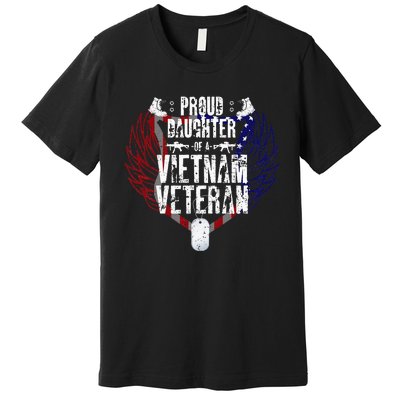 Proud Daughter Of A Vietnam Veteran Premium T-Shirt