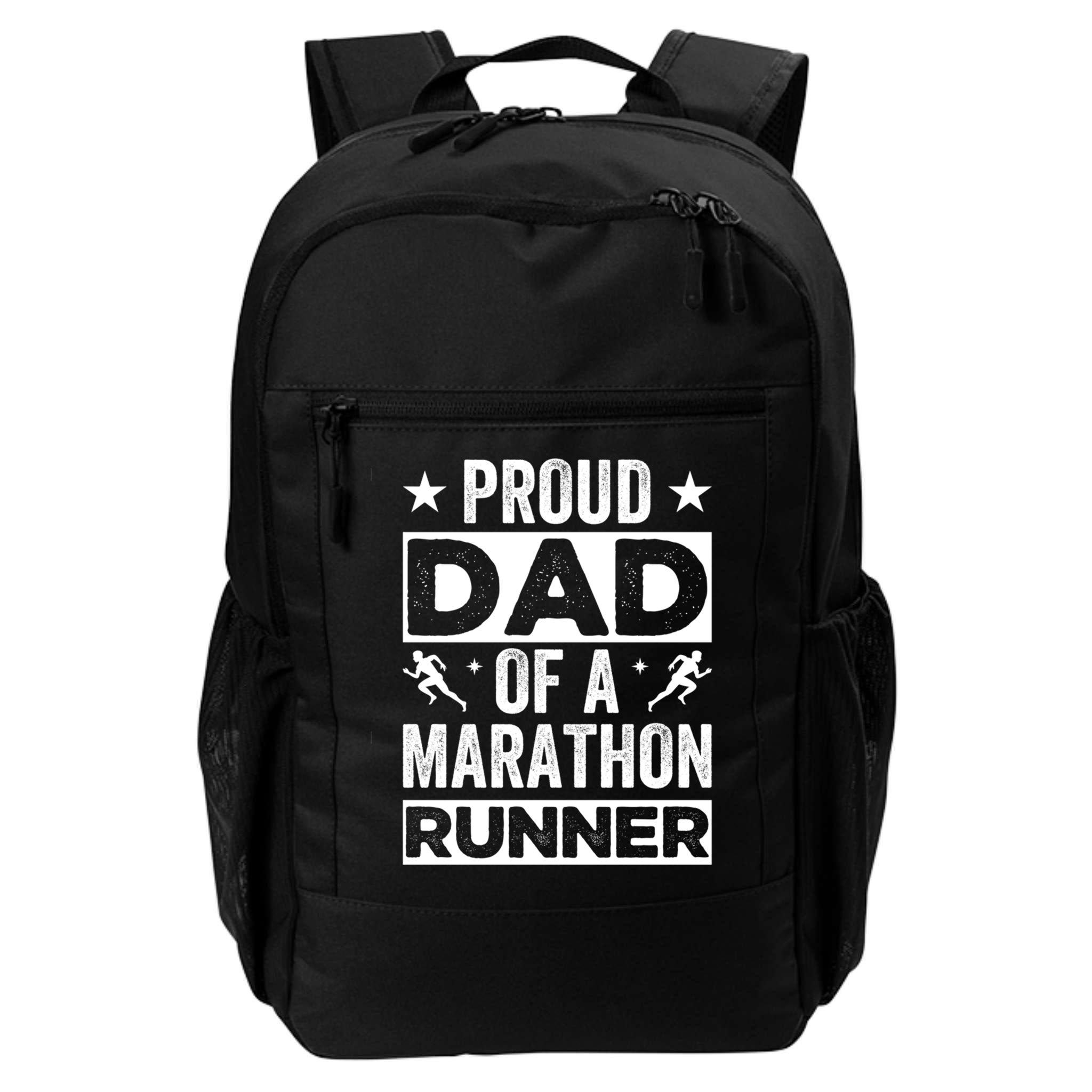 Proud Dad Of A Marathon Runner Son Father Of Son Runner Great Gift Backpack