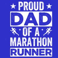 Proud Dad Of A Marathon Runner Son Father Of Son Runner Great Gift Tall T-Shirt