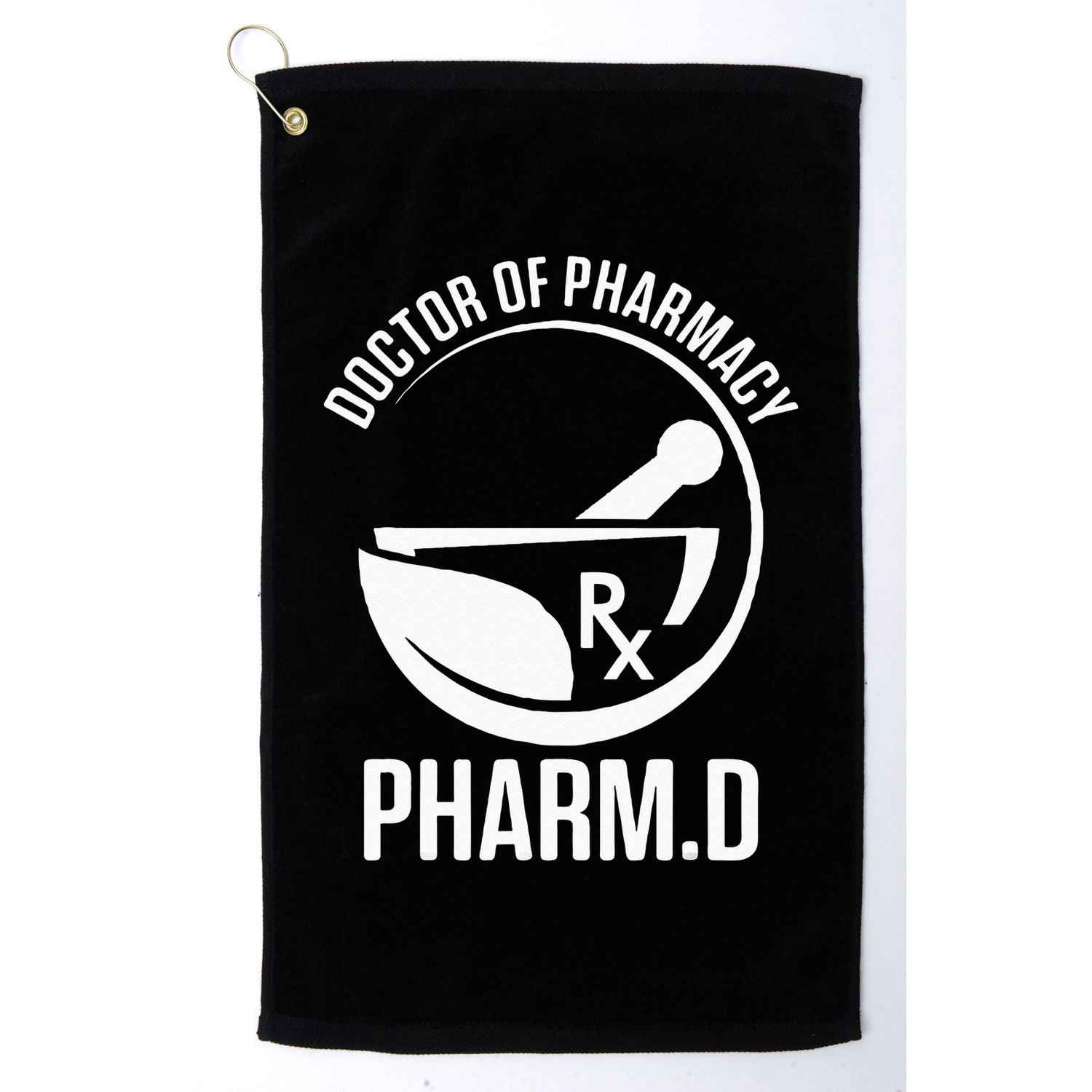 PharmD Doctor of Pharmacy PharmaD Doctorate Graduation Golf Towel