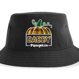 Pumpkin Dad Of The Patch Family Matching Daddy Halloween Sustainable Bucket Hat