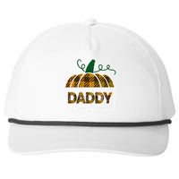 Pumpkin Dad Of The Patch Family Matching Daddy Halloween Snapback Five-Panel Rope Hat