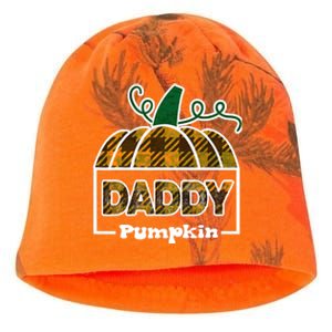 Pumpkin Dad Of The Patch Family Matching Daddy Halloween Kati - Camo Knit Beanie