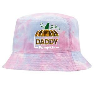 Pumpkin Dad Of The Patch Family Matching Daddy Halloween Tie-Dyed Bucket Hat