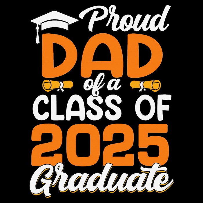 Proud Dad Of A 2025 Graduate Dad Graduation Senior 2025 Impact Tech Backpack